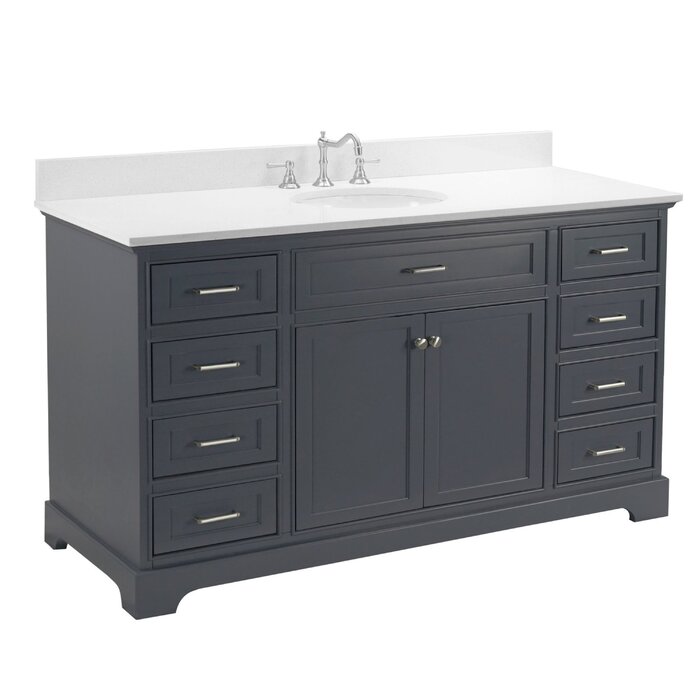 Birch Lane Eliason 60" Single Bathroom Vanity Set & Reviews Wayfair.ca